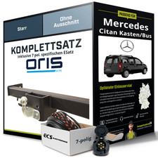 Anhängerkupplung ORIS starr für MERCEDES Citan Kasten/Bus +E-Satz NEU PKW Anhängerkupplung ORIS starr für MERCEDES Citan Kasten/Bus +E-Satz NEU PKW