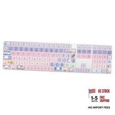 Cute Keyboard Cover Skin for 2021 Apple iMac Magic Keyboard Model: Cute Bunny