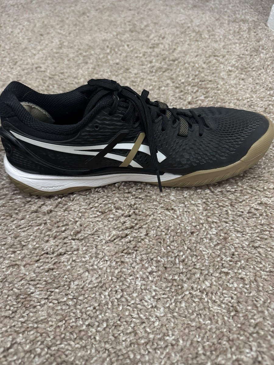 ASICS GEL RESOLUTION 9 RARE HUGO BOSS Edition Black/Gold Men's
