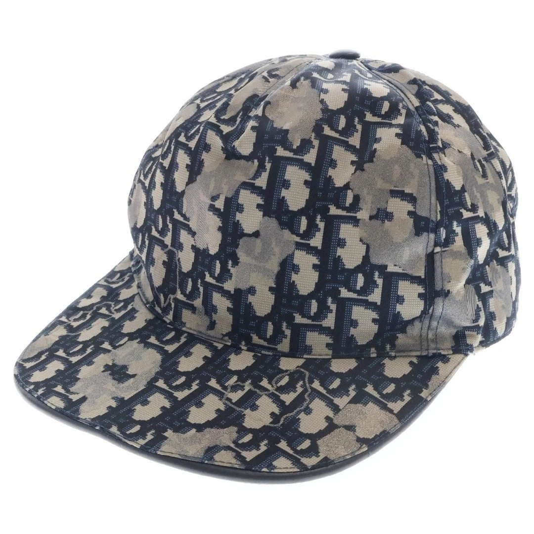 Casquette de baseball jacquard DIOR 19AW oblique motif complet 933C902A4617 bleu marine occasion