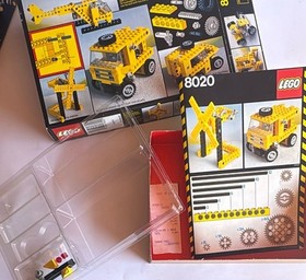 Lego Expert Builder Set 8020 Vintage 1984 Technic Yellow Utility Truck Complet