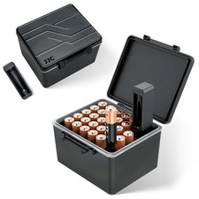 28 Slots AA Double A Battery Case Holder with...