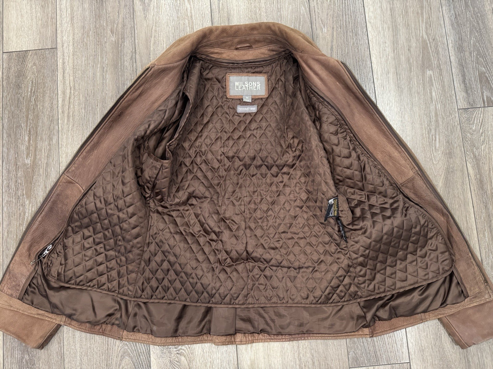 WIlsons Leather Medium Jacket Thinsulate Ultra In… - image 4