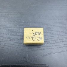 A Muse Art Stamps Expecting Joy Rubber Stamp Baby Shower Card Making