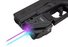 Hilight Tactical P3PCL - Dual Beam Purple/Cyan + 700 Lumen Handgun Light Laser