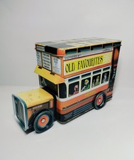 Antiguo vehículo favorito de Arcor VACÍO coleccionable camión/autobús contenedor