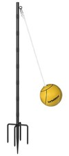 Tetherball Set with Ball  Rope for Outdoor Backyard, Adjustable Tether Ball ...