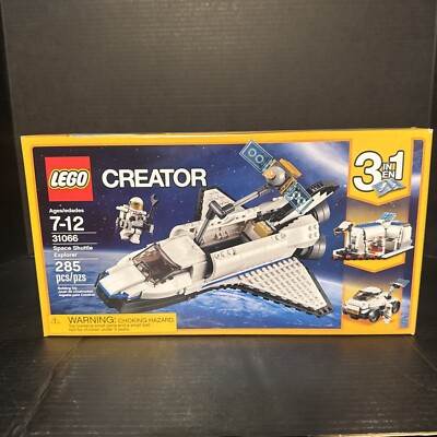LEGO Space Shuttle Explorer  Creator 31066 New Sealed Retired 3 In 1  61752261