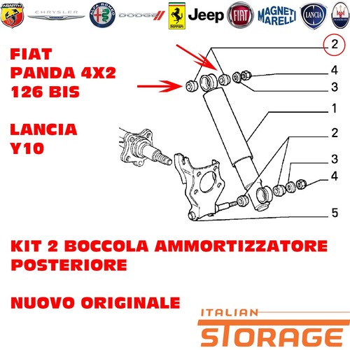 KIT 16 BULLONI Viti Ruota Fiat 500 D F L 126 Epoca Fino Al 1974