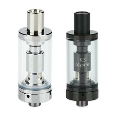 ASPIRE K3 Replacement Tank Silver/ Black Tanks with Code | Or 5x Nautilus Coils