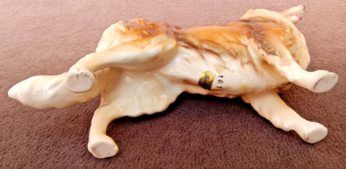 Collie Dog Shafford Figurine Large Ceramic Porcelain With Sticker - Picture 8 of 10