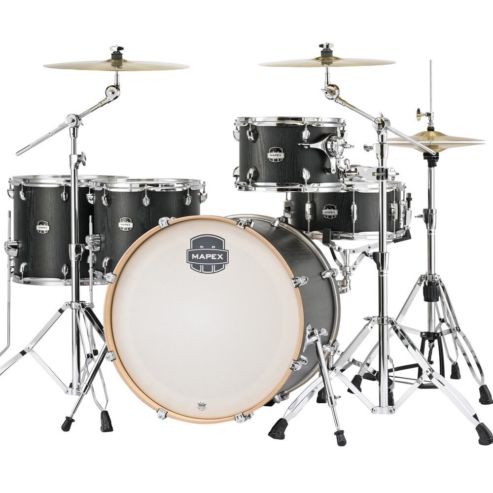 Mapex Mars Birch 5-Piece Crossover Drum Shell Pack Nightwood