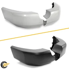 Rear Bumper Ends Caps Left & Right For Toyota FJ Cruiser 2007-2014 Silver/ Black