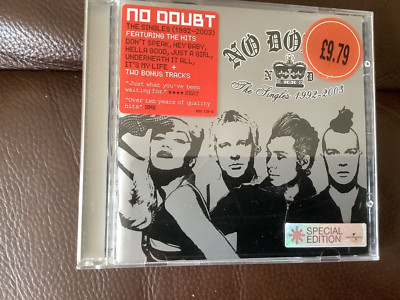 No Doubt The Singles 1992-2003 Special Edition CD Album In Very Good Cond
