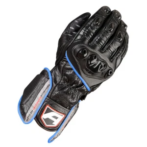 Akito Sports Rider Motorcycle Motorbike Sport Race Glove Black Blue