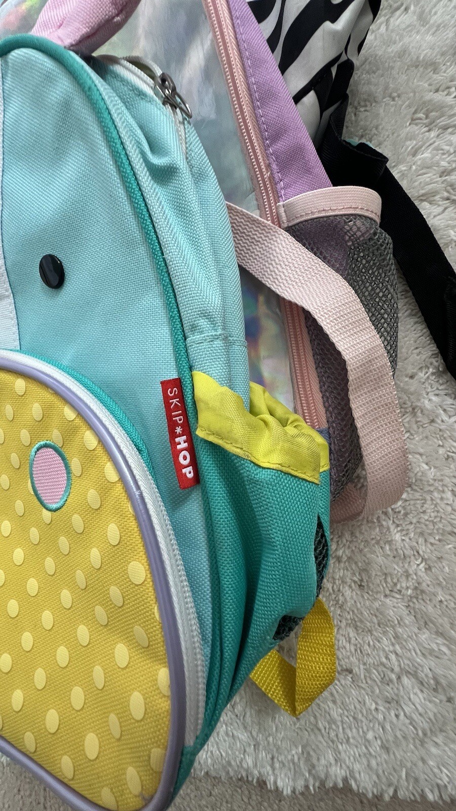 Skip Hop Little Kid Unicorn Backpack 12" Preschool School Bag Blue