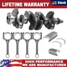 Engine Crankshaft Rods & Bearing Set For Hyundai Tucson KIA Soul 12-19 G4NA 2.0L