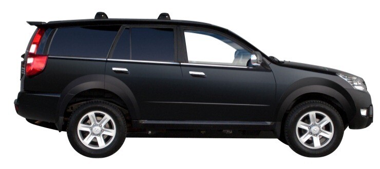 Prorack 2 Bar Roof Rack Kit for Great Wall X200 5dr SUV 2009 on (S16 ...