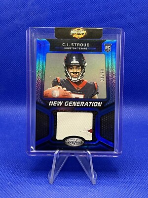 2023 Panini Certified - New Generation Jerseys #NGJM-30 C.J. Stroud /99  (MEM)