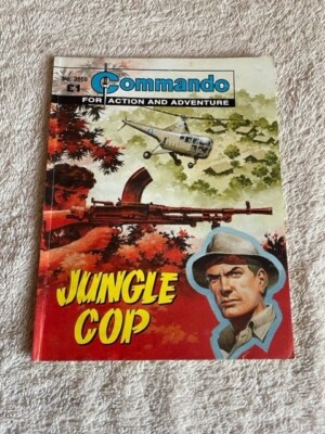 Hochwertige klassische Commando Comic-Nummer 3666