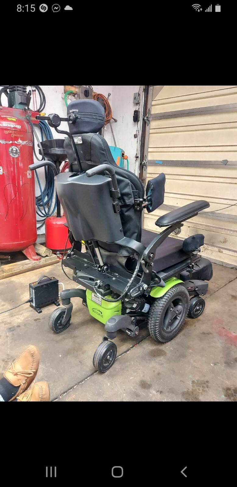Quickie QM710 Power Wheelchair eBay