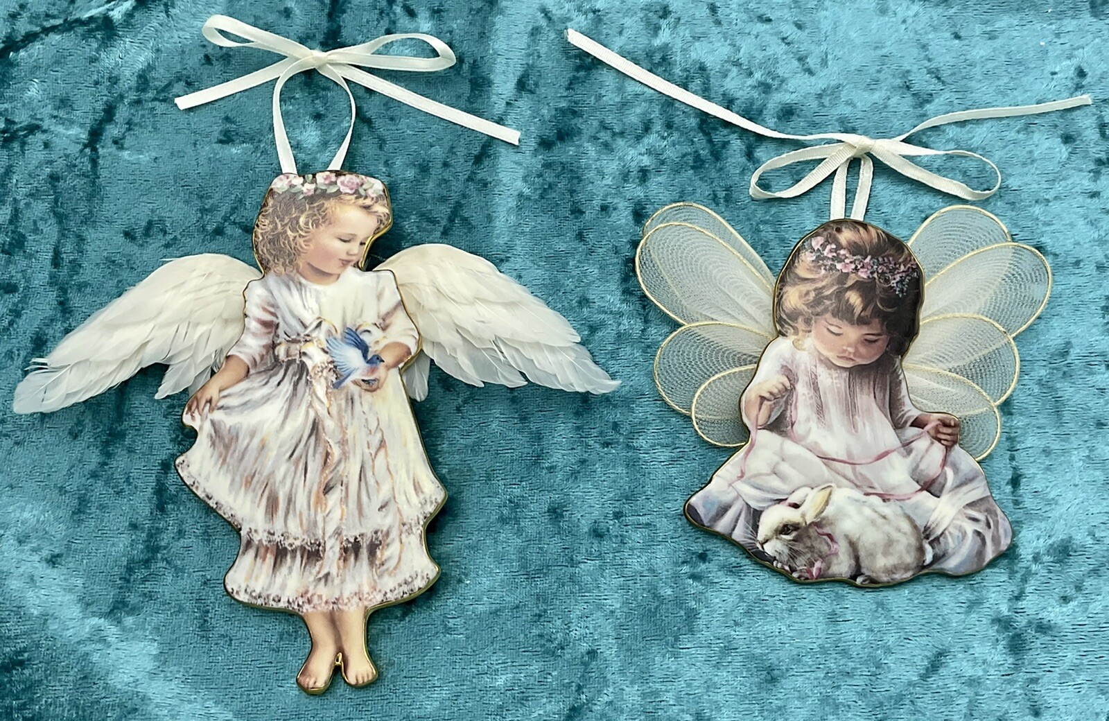 2 Bradford Editions HEAVEN???S LITTLE ANGELS ???Loving Kindness??? & ???Gentle