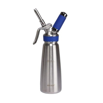 Frieling Cream Whipper Tool 0.5L Stainless Steel w/ 3-nozzles+Brush (1 pint)