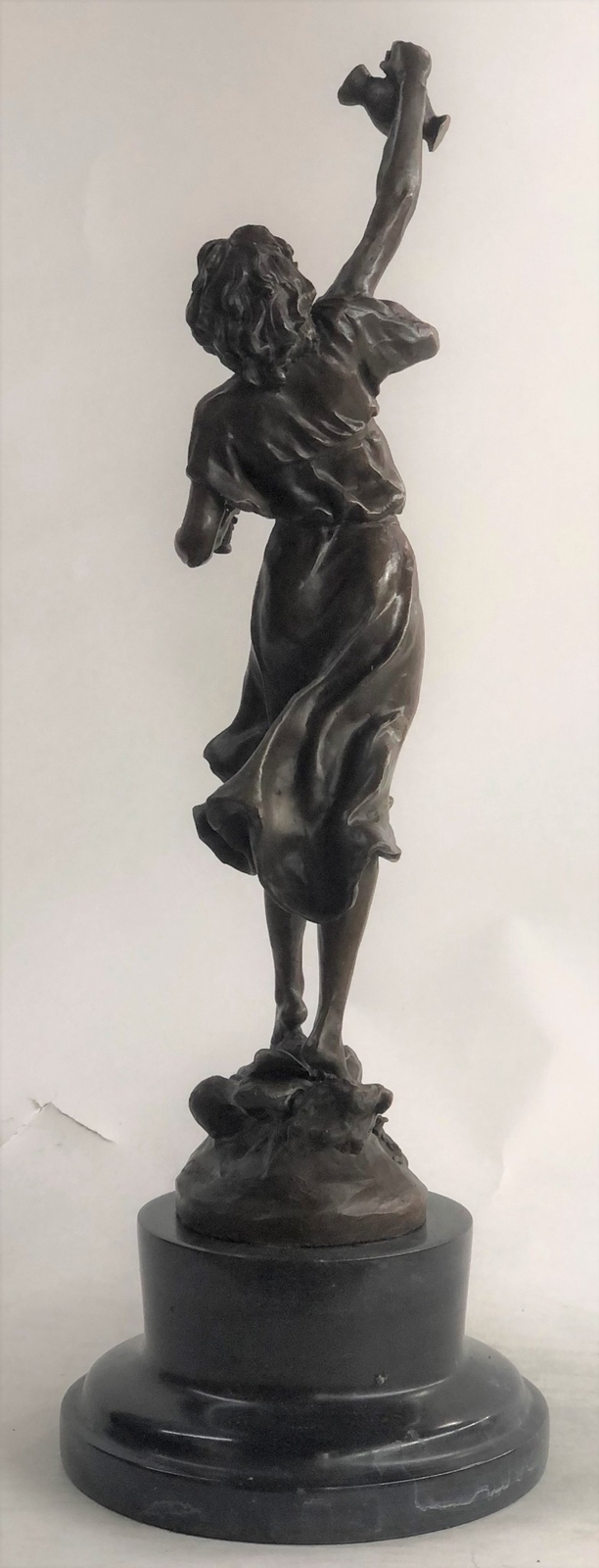 Statue Sculpture The Wine Goddess Art Deco Style Art Nouveau Style