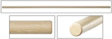 White Oak Bo Staff Practice Stick Martial Arts Kung Fu Karate Straight  8 Sizes