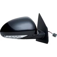 08-16 Buick Enclave Black turn signal Passenger Side Heated Power Mirror 62107G