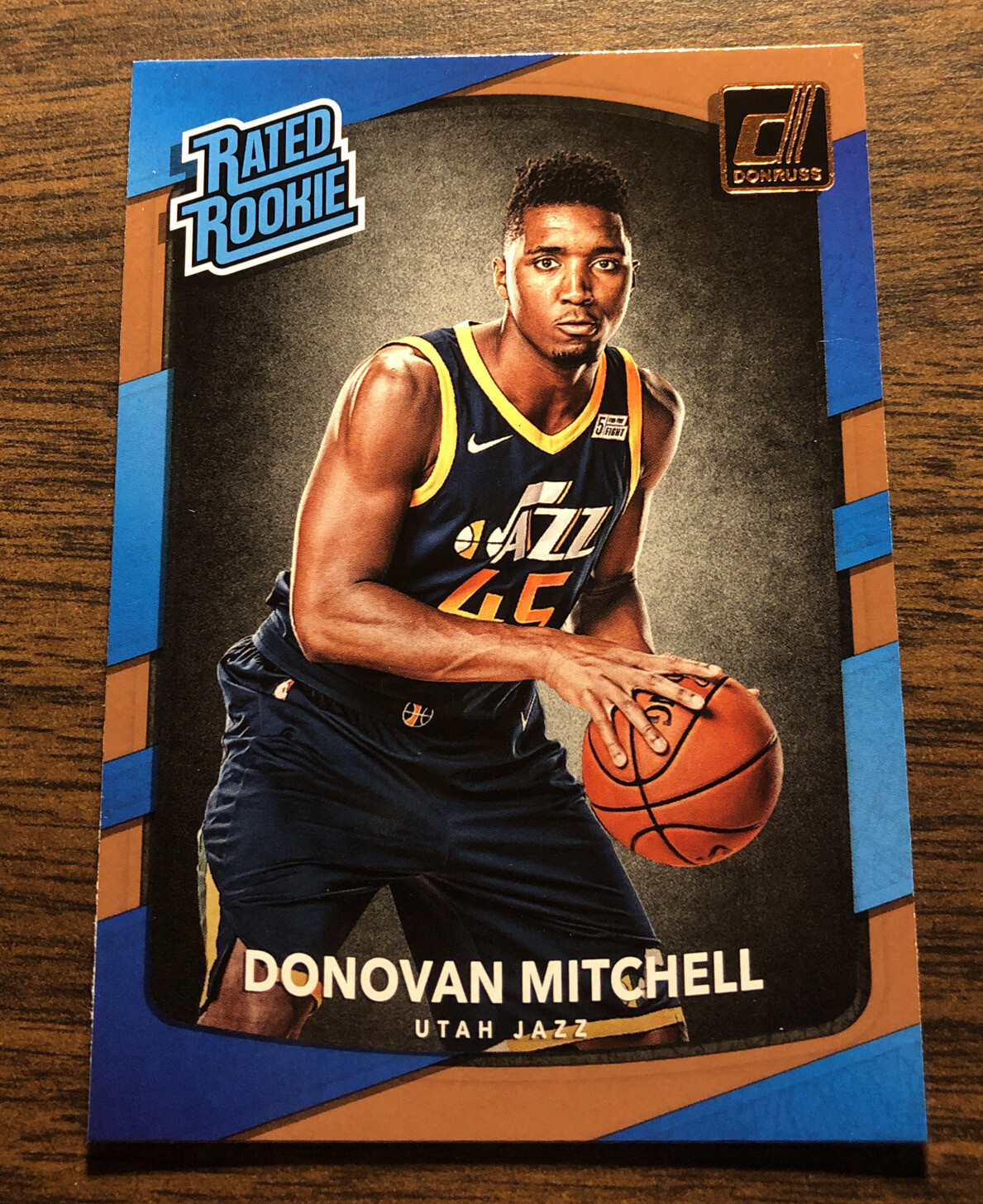 DONOVAN MITCHELL RC 2017-18 Hoops #188 Utah Jazz