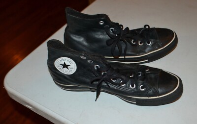 Schuhe Sneaker Schwarz Hoch DIVI Damen Sneaker Hochschaft Leder