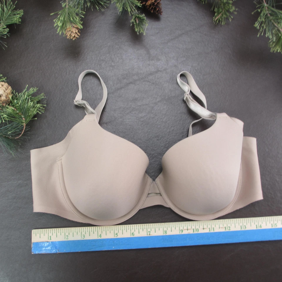 Sujetador Warners 36C Bronceado Acolchado Con Aros Cierre Ajustable Espalda Foto 2 de 4