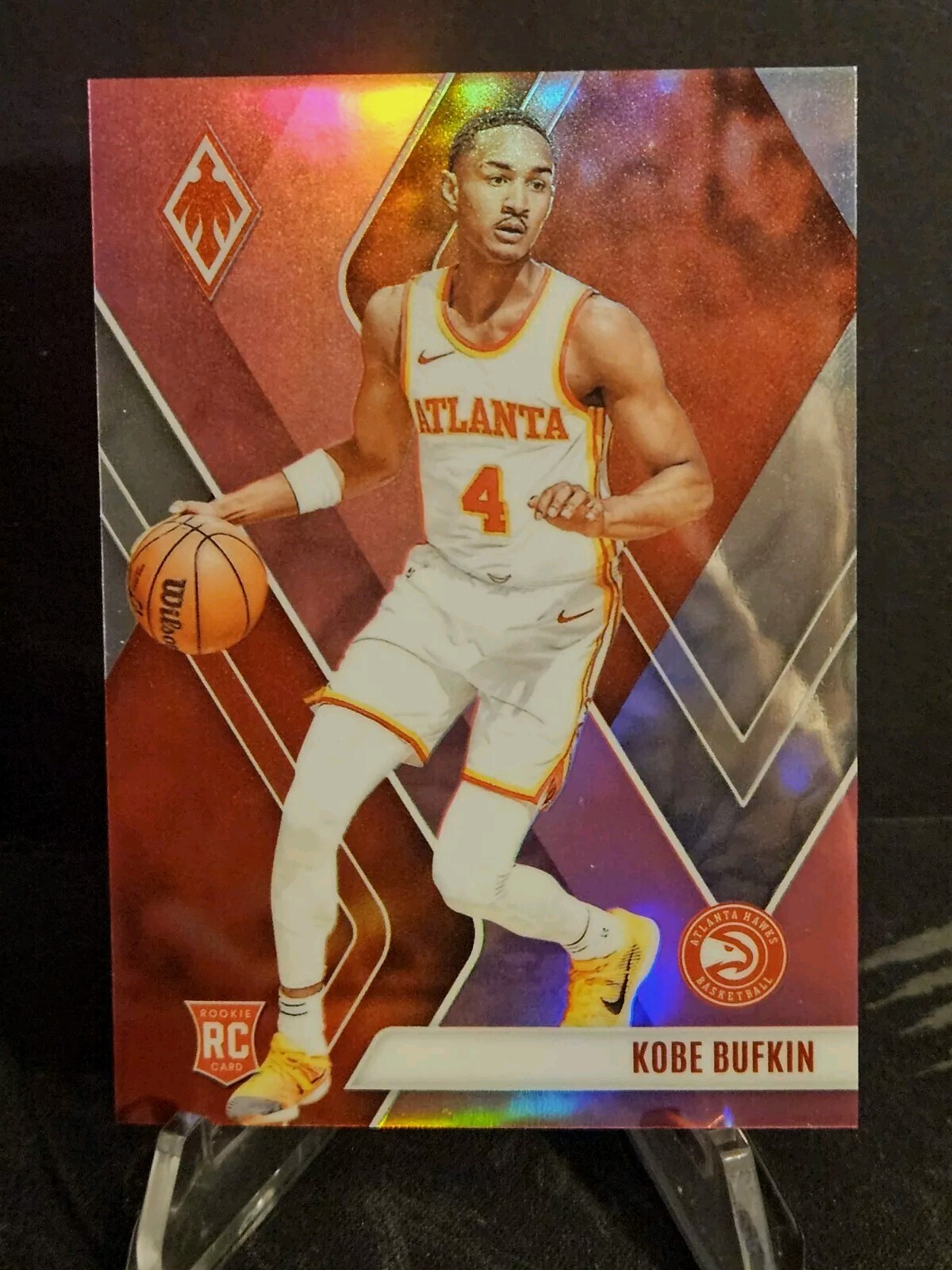 2023-24 Panini Phoenix - Rookies Pink #284 Kobe Bufkin /175 (RC)