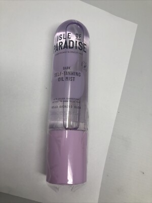 Isle Of Paradise *Dark* Self Tanning Oil Mist 6.76 Oz Full Size BNWOB 
