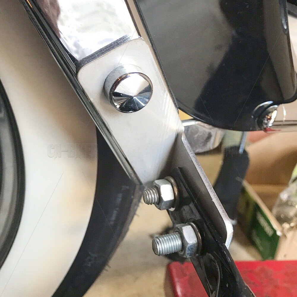 USED Saddlebag Guard Rails For 2014-up Harley Davidson Road King Electra Glide E - Foto 10