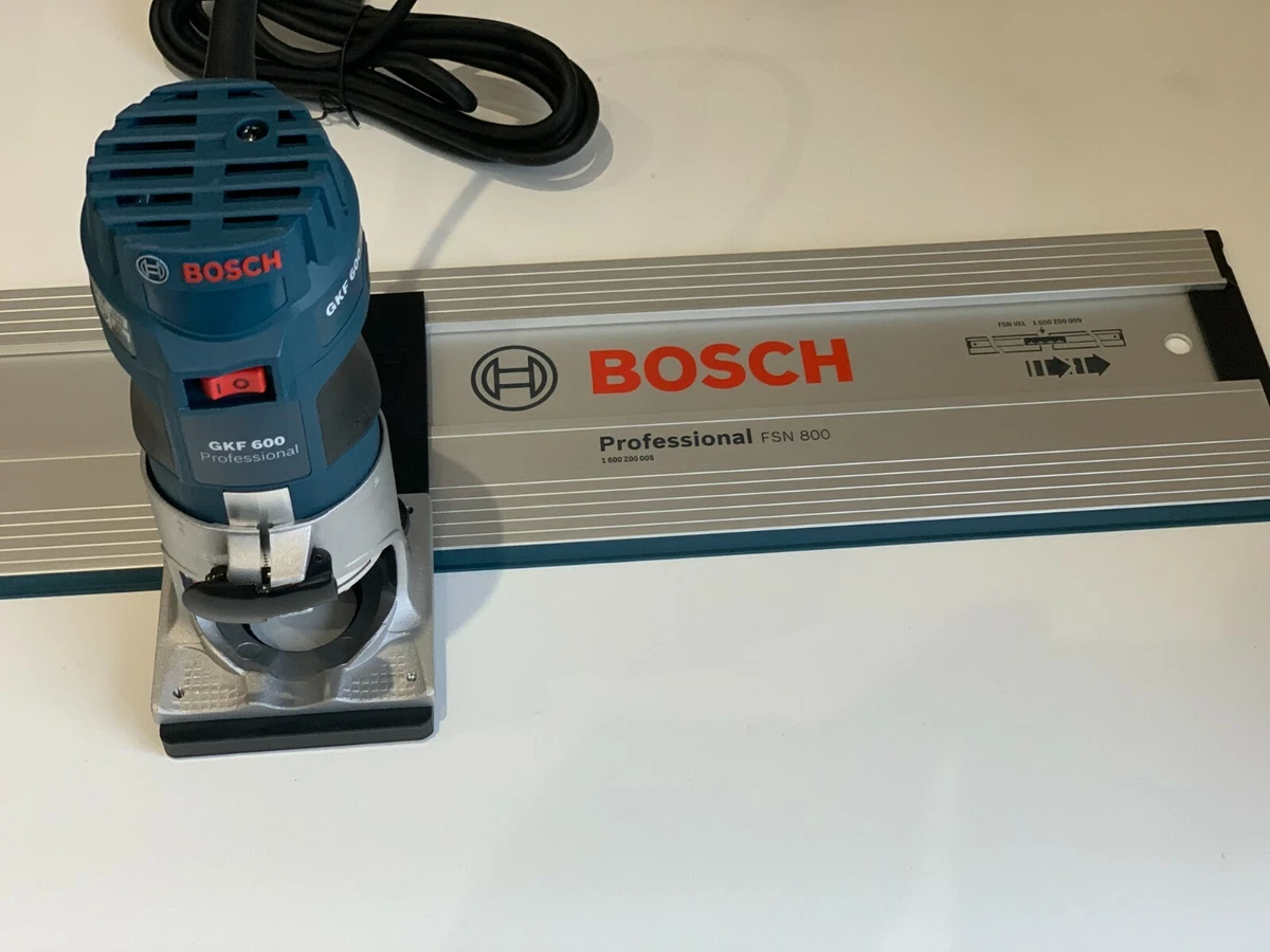 Bosch GKF 600 Router Guide Rail Adaptor to Bosch Maffell Plunge Saw Track