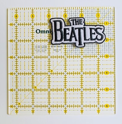 The Beatles Iron On Patch Rock Lennon McCartney English Harrison Starr
