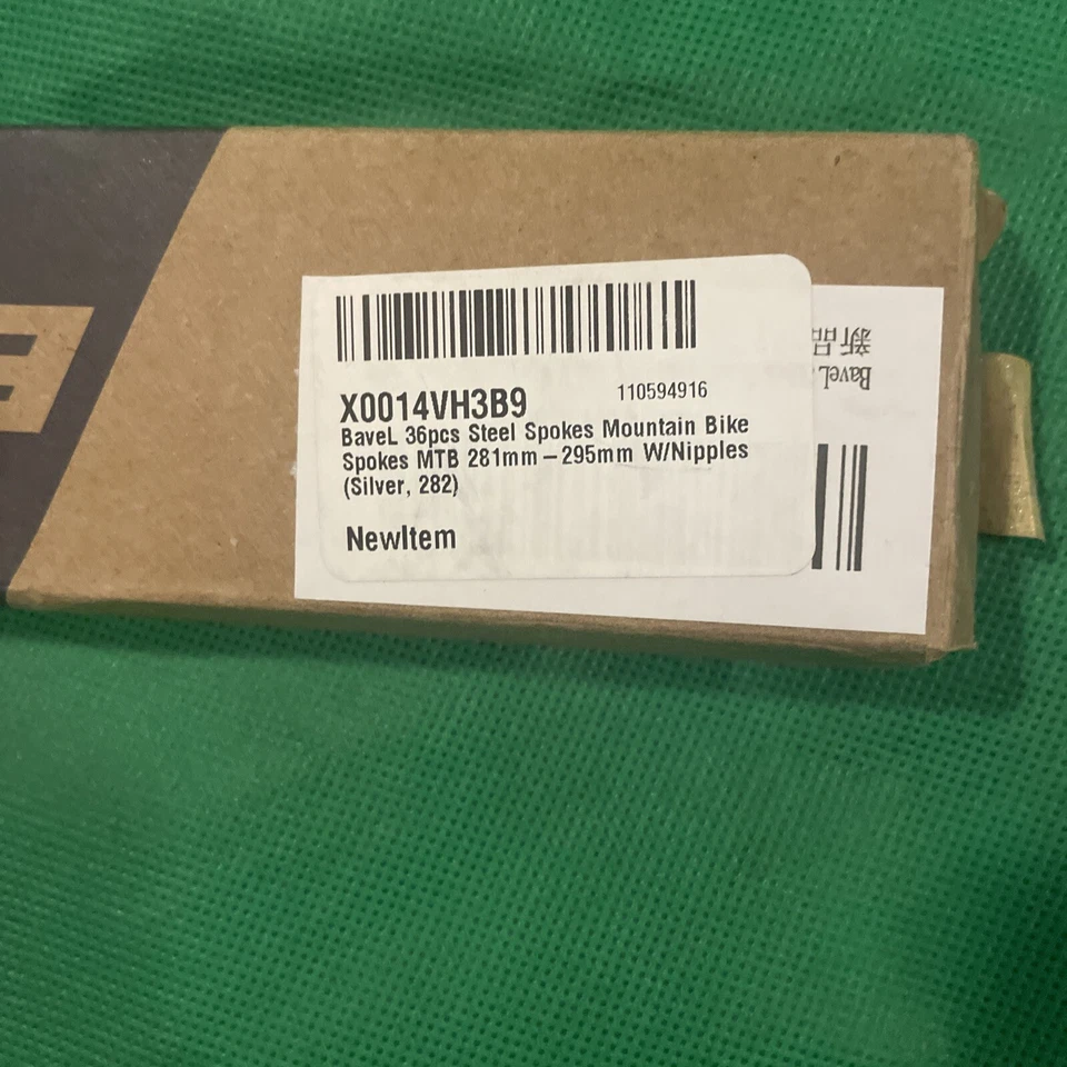 Nuevo Bavel 36 Piezas Radios de Acero Bicicleta de Montaña Radios MTB 281 Mm 295 Mm... Foto 2 de 4