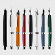NEW MAJOHN A1 Nib EF（0.4mm）Metal Fountain Pen Two Ink Suck Methods Writing