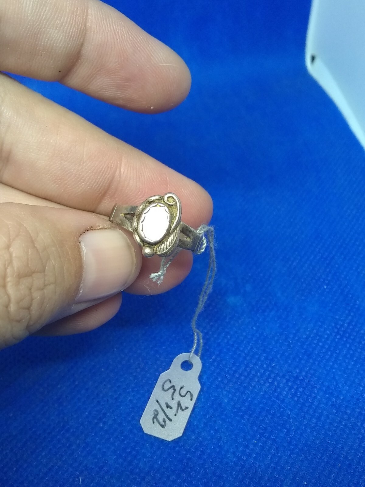 .925 Silver ring with Abalone Shell - image 6