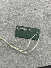 #1289 ORIGINALE ROLEX DAYTONA 116520 V949989 SERIAL HANG TAG CIONDOLO INSEGNA