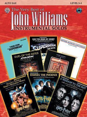 Very Best of John Williams: Alto Sax, Book & CD by Williams, John, Paperback, U