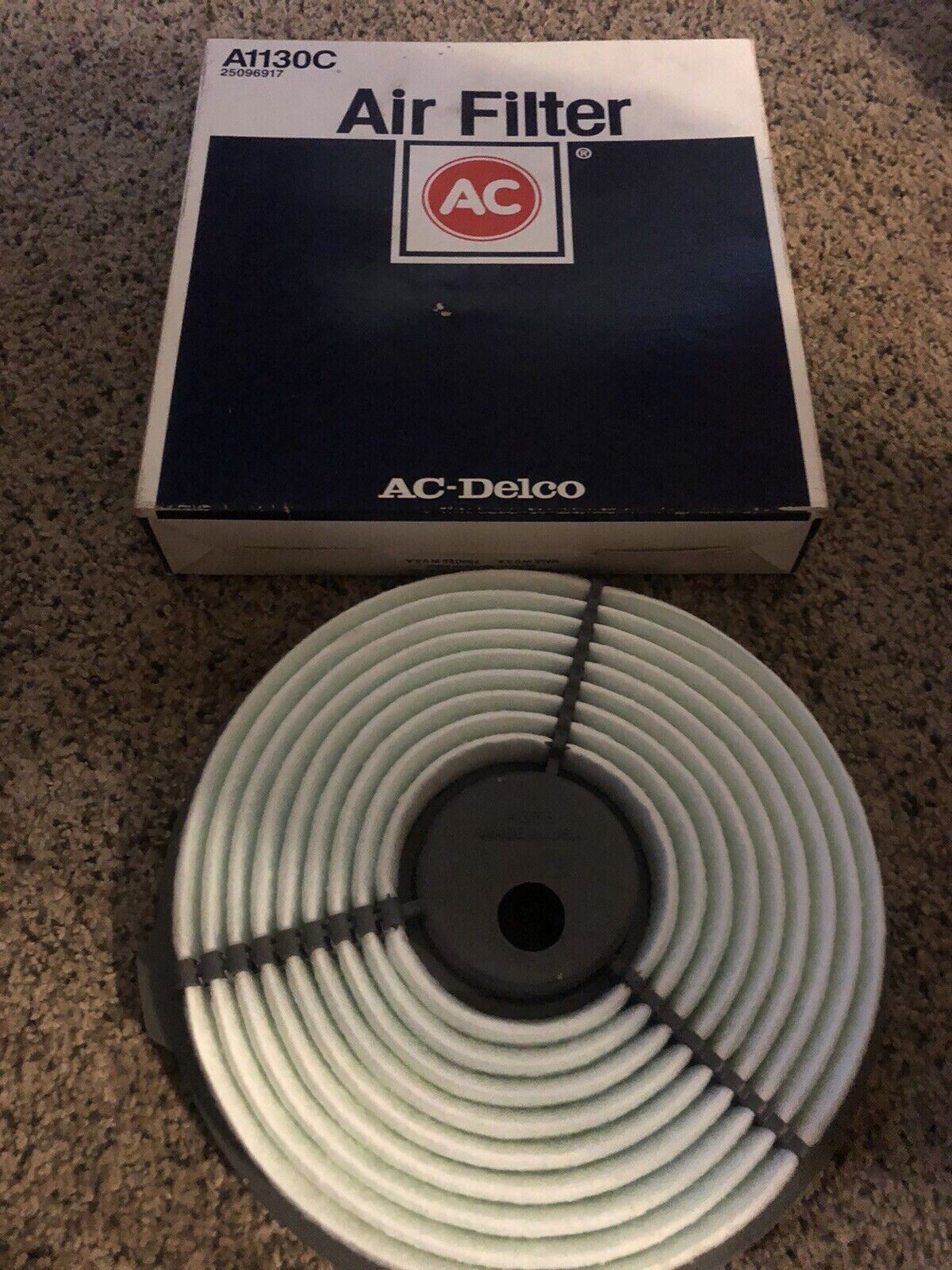 A1130C ACDelco Air Filter Replaces 42347 A34338 AF375 AF908 BA4338 ...