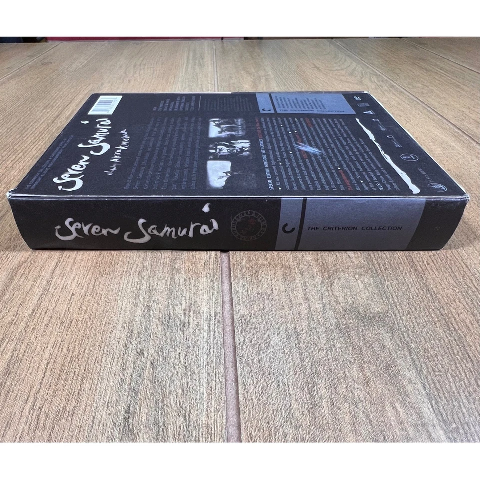 Seven Samurai Criterion Collection Blu-ray 3-Disc Akira Kurosawa Special Edition - Image 4 of 4