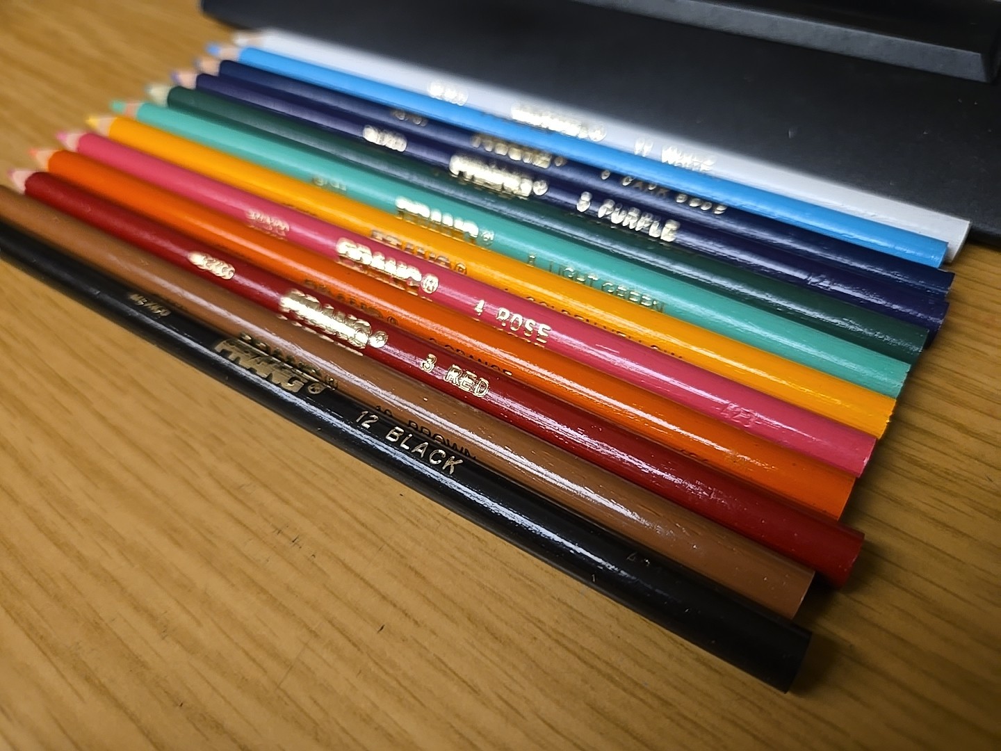 NEW Prang 12ct. Bright PreSharpened Artist Quality Colored Pencils Art Supplies