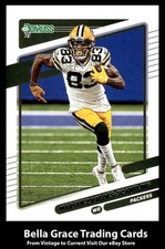 2021 Panini Donruss Marquez Valdes-Scantling #160 Green Bay Packers