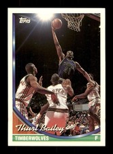  82 Thurl Bailey 41 Timberwolves 1993 Topps Basketball Sports Trading Card 