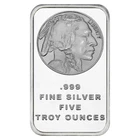 Silver 5 oz Buffalo Bar