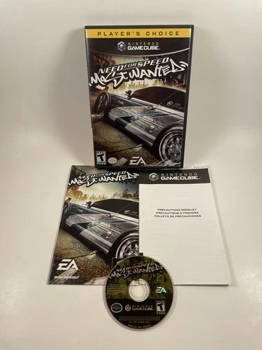 Need for Speed Most Wanted Nintendo GameCube Complete CIB Box With Manual GC